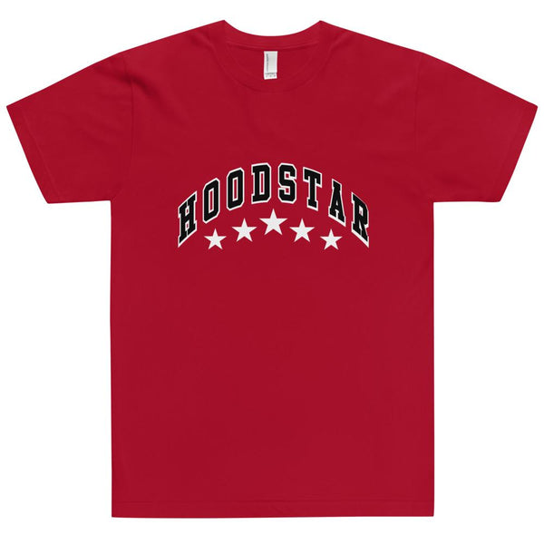 HOODSTAR 5tar Tee - Red-HOODSTAR