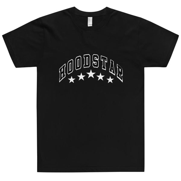 HOODSTAR 5tar Tee - Black-HOODSTAR