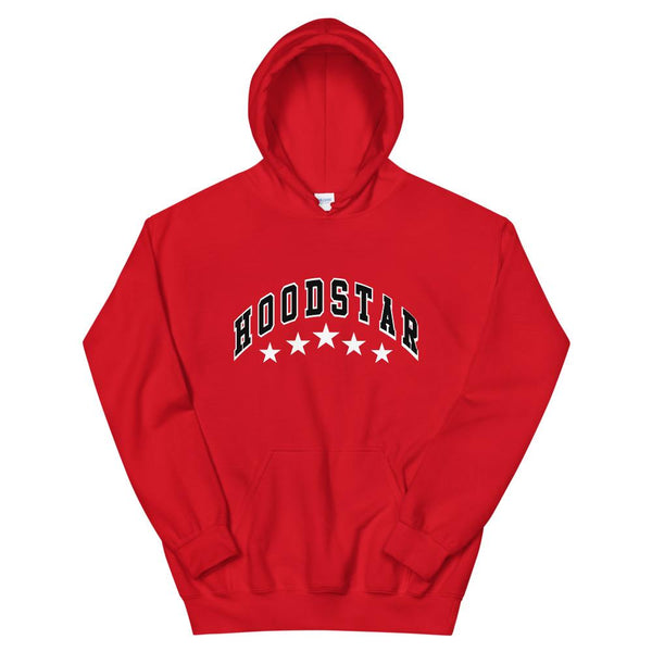 HOODSTAR 5tar Hoodie - Red-HOODSTAR